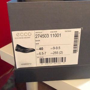 Ecco size 40 ballerina flats